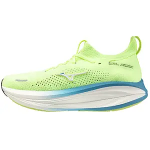 Mizuno - Neo Vista 3 - Chaussures running homme Lime Pulp / White / Blue Jewel - 45