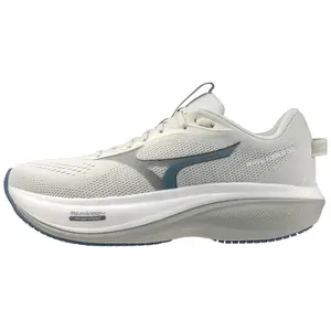 Chaussures Mizuno Wave Rider 30 Gris Bleu AW26, Taille 42,5 - EUR pas cher