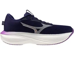 Chaussures Mizuno Wave Rider 30 Bleu Violet AW26 Femme, Taille 43 - EU... pas cher