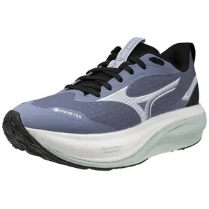 Chaussures Mizuno Wave Rider GTX 4 Bleu Noir AW26 Femme, Taille 44,5 - EUR pas cher