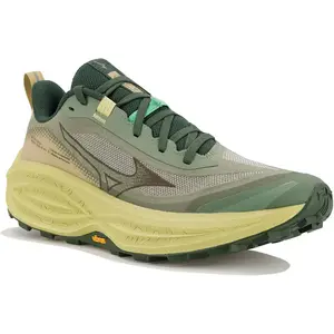 Mizuno Neo Daichi 10 Chaussure trail Femmes - vert olive, kaki, Taille 39 pas cher