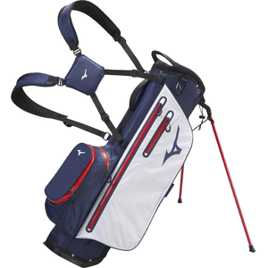 Mizuno Standbag BR-DRI, marine/blanc/rouge pas cher