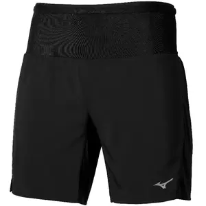 Mizuno - Multi Pocket Short 2in1 - Short running homme Black - S