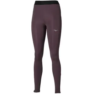 Mizuno - Core Impulse Long Tight - Collant running femme Raisin - XS