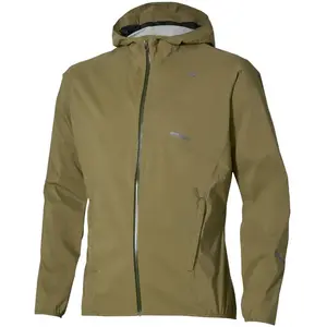 Veste imperméable à capuche Mizuno 20K J2GED00238 Vert L