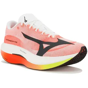 Chaussures Mizuno Hyperwarp Pro orange noir blanc jaune - 47 pas cher