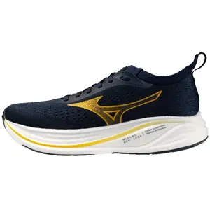 Chaussures Mizuno Neo Zen 2 bleu marine blanc noir jaune - 40 pas cher