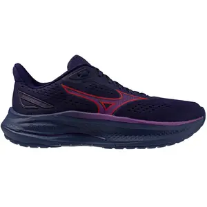 Mizuno Wave Inspire 22  Chaussure de running avec stabilisateurs Femmes - bleu foncé, lilas, Taille 37 pas cher