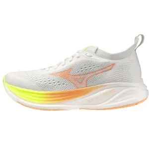 Chaussures Mizuno Neo Zen 2 blanc orange fluo femme - 40 pas cher