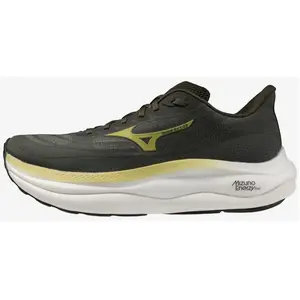 Mizuno - Wave Sky 9 - Chaussures running homme Forest Night / Beechnut - 45 pas cher