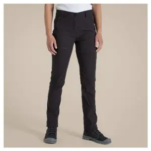 Craghoppers - Women's Nosilife Pro Pants III - Pantalon de trekking taille 42 - Regular, noir pas cher