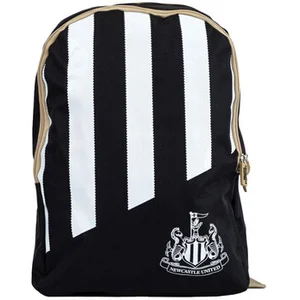 Newcastle United FC Stripe Backpack One Size blanc/noir
