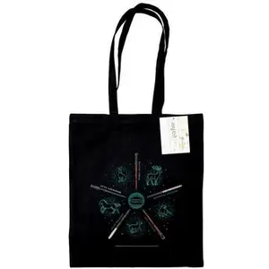 Harry Potter Wand Tote Bag One Size noirVendu parspartoo