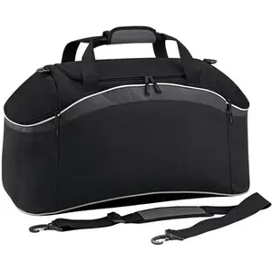 Bagbase - Sac de sport TEAMWEAR (Noir / Graphite) TU pas cher