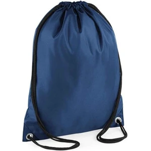 Bagbase - Sac à cordon BUDGET (Bleu marine) TU pas cher