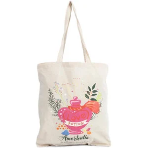 Harry Potter Love Potion Canvas Tote Bag One Size crème/rose pas cher