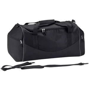 Quadra Teamwear Holdall One Size grise/noir pas cher