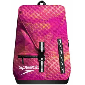 Comparateur de prix : Sac à dos Speedo Team Printed 35L rose noir