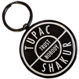 Porte clé Tupac Trust Nobody pas cher