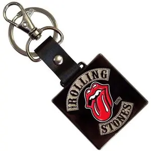 The Rolling Stones Tour ´78 Keyring One Size noir/argenté pas cher