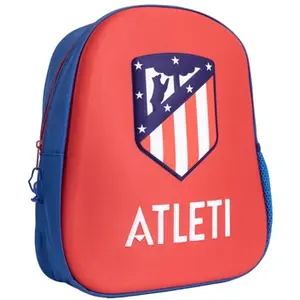 Atletico Madrid FC Childrens/Kids Crest Backpack One Size bleu/rougeVendu parspartoo