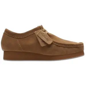 Comparateur de prix : Clarks Homme WallabeeEVO Derby, Dark Sand Suede, 42 EU