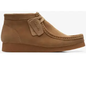 Clarks Originals Homme Wallabee Evo Boot Suede Dark Sand Bottes 43 EU pas cher
