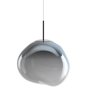 Tom Dixon - Suspension Melt - Gris - Polycarbonate soufflé - Designer ...