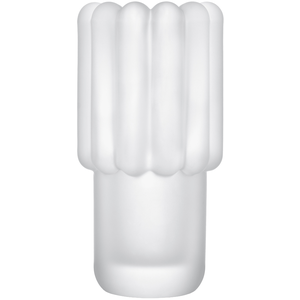 Tom Dixon - Vase Press - Blanc - Verre pressé - Designer Tom Dixon