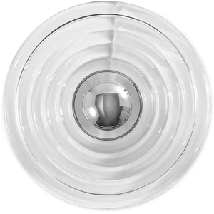 Comparateur de prix : Applique murale en verre transparent 35cm Press - Tom Dixon