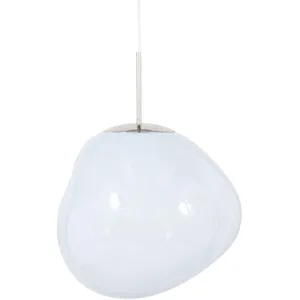Comparateur de prix : Tom Dixon MELT LED-Suspension LED Polycarbonate Ø50cm Argenté