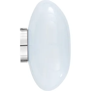Comparateur de prix : Applique murale en polycarbonate et acier argenté 50cm Melt - Tom Dixon