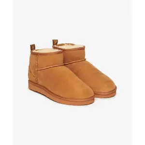 Bottes Superdry Suede Sherpa Mini marron femme - 36/37 pas cher