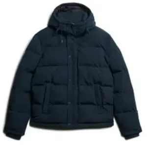 Comparateur de prix : Superdry Everest Doudoune courte pour homme, bleu marine Eclipse, Eclipse Navy, Medium