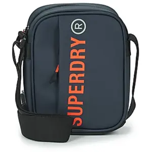 Superdry Sac à dos Tarp Crossbody Bag pour femme, Bleu marine Finster, Taille unique pas cher