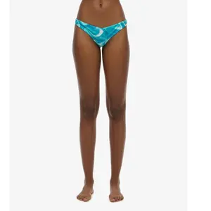 Superdry Bas de bikini raffiné pour femme avec imprimé, Bleu Bali, marbré, M pas cher