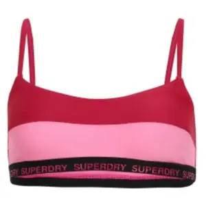 Haut de maillot de bain élastique femme Superdry L pas cher