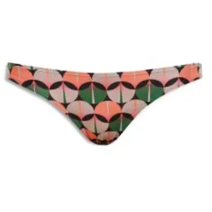 Culotte de bikini Superdry Printed Classic gris rose vert femme - XS pas cher