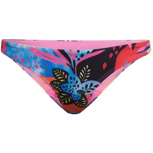 Superdry Bas de bikini raffiné pour femme avec imprimé tropical, bleu tropical, L pas cher