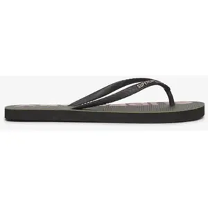 Tongs véganes à logo fille Superdry Vert 3/4 ans WF310215A-3DL pas cher