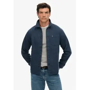 Comparateur de prix : Superdry Chemise Surchemise Merchant Linen Blend