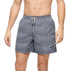 Comparateur de prix : Maillot de bain Superdry Printed Swim 15 pouces bleu marine blanc - XXL