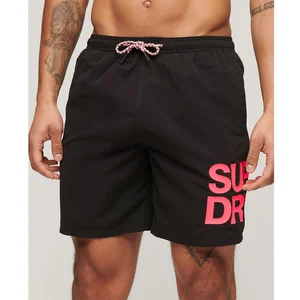Superdry Short De Bain Sportswear Logo 17´´ pas cher