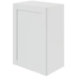 Meuble haut de cuisine avec 1 porte GoodHome Ash gris mat et blanc L. ... pas cher