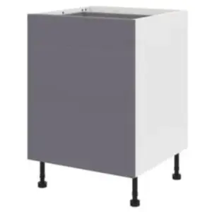 Meuble bas de cuisine avec 1 tiroir et 2 casseroliers GoodHome Stevia ...
