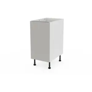 Meuble bas de cuisine avec 1 porte GoodHome Stevia gris mat L. 40 x H.... pas cher