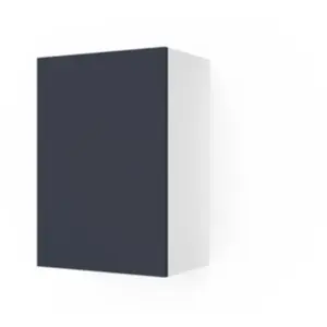 Meuble haut de cuisine avec 1 porte GoodHome Stevia bleu L. 50 x H. 72... pas cher