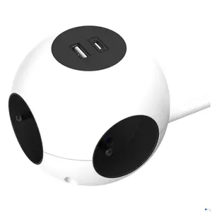 Multiprise Quarx 4 Prises + Ubs A Et C, Cable 3m pas cher