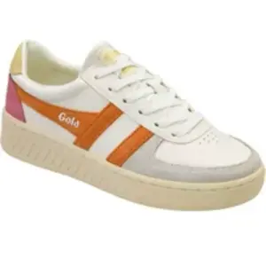 Baskets femme Gola Grandslam Trident Blanc 39 CLA415UY pas cher