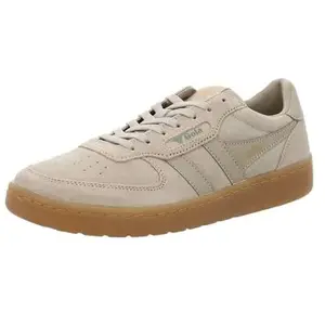 Baskets Gola Hawk 86 Suede Beige 41 CMB571FC pas cher